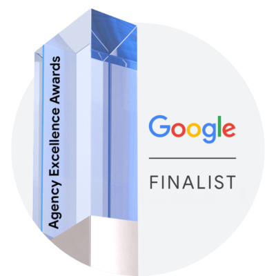 google agency excellence awards finalist 1